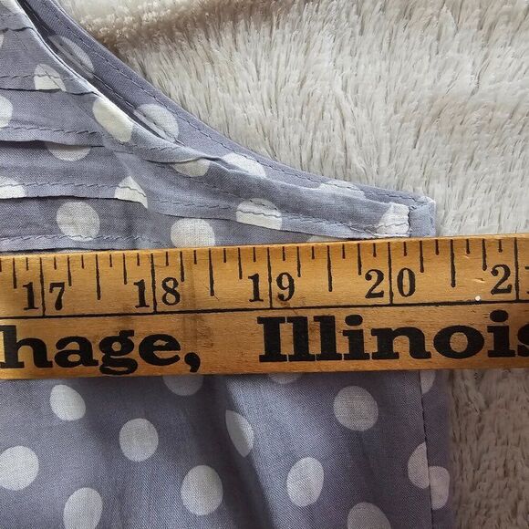 EUC DOE & RAE POLKA DOT TANK TOP SIZE LARGE - Picture 13 of 14